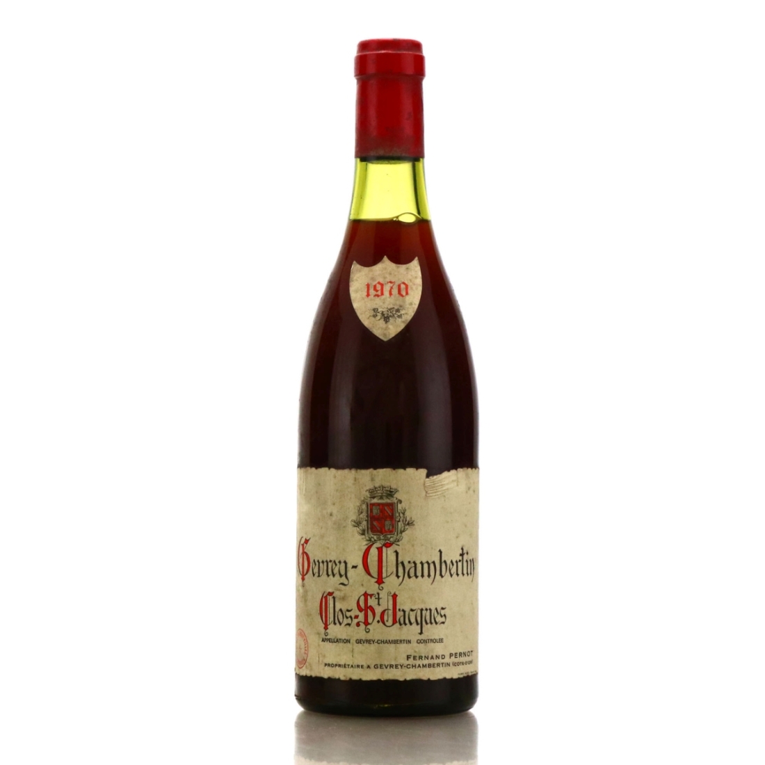 Fernand Pernot Clos St-Jacques 1970 Gevrey-Chambertin 1er-Cru