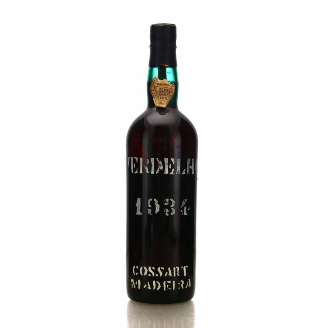Cossart Gordon Verdelho 1934 Madeira