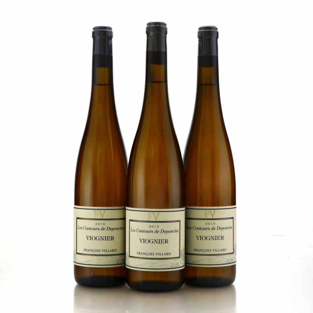 Image for Francois Villard Les Contours de Deponcins Viognier 2019 Collines Rhodaniennes