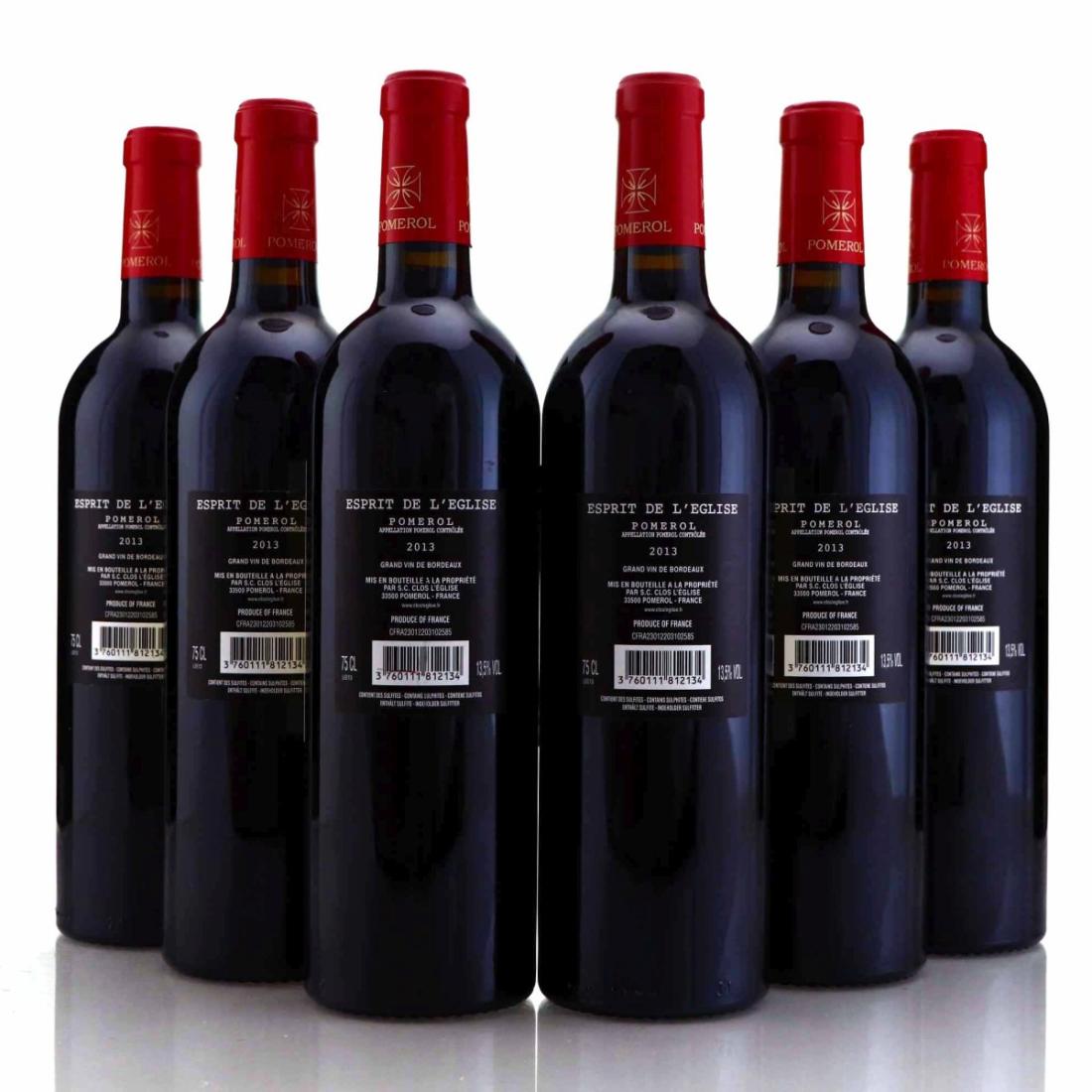 Image for Clos L'Eglise​​​​​​​ Esprit De L'Eglise 2013 Pomerol