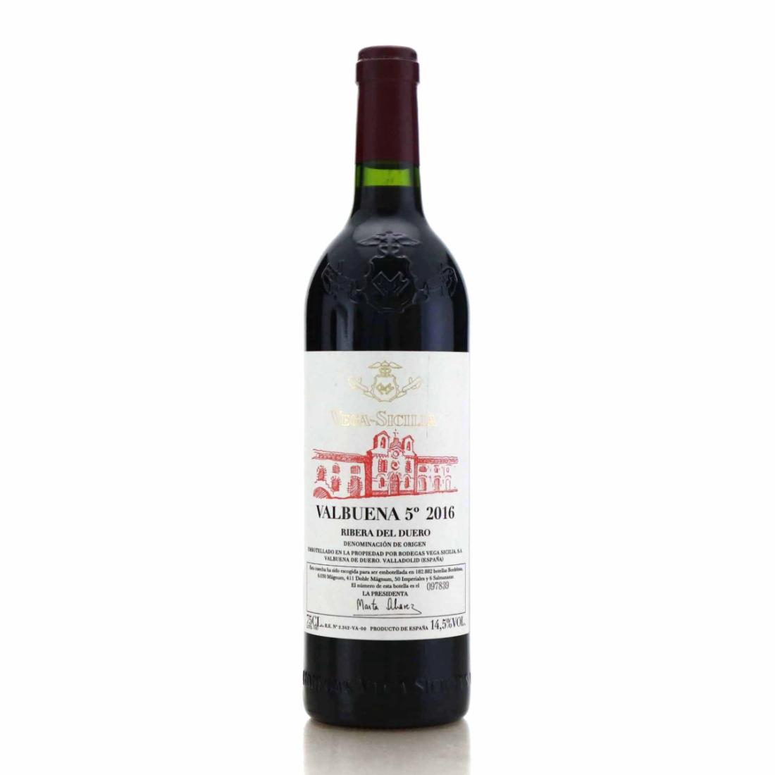 Image for Vega Sicilia Valbuena 5° 2016 Ribera Del Duero