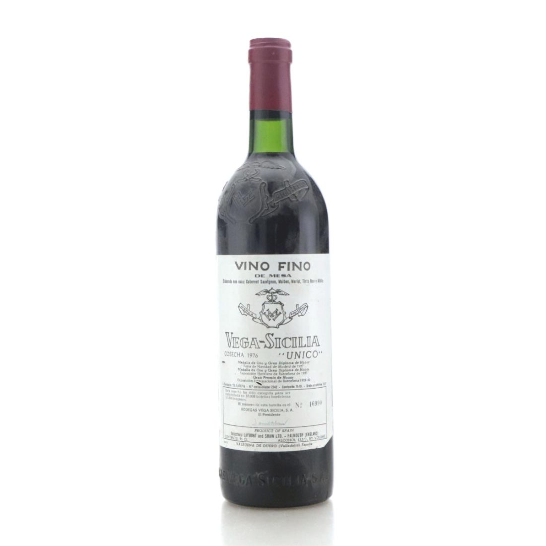 Image for Vega Sicilia Unico 1976 Ribera del Duero Gran Reserva