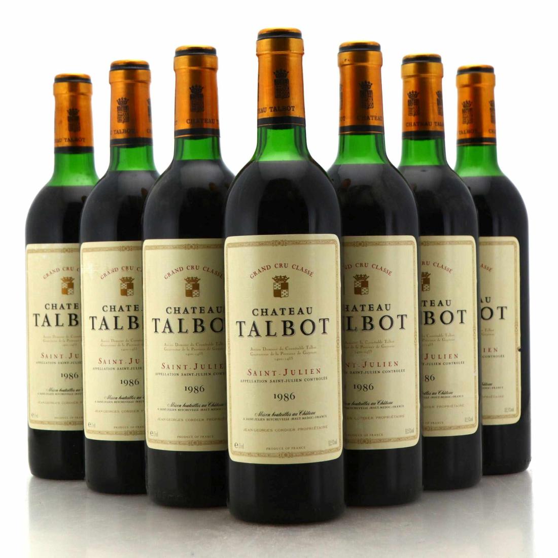 Image for Ch. Talbot 1986 St-Julien 4eme-Cru