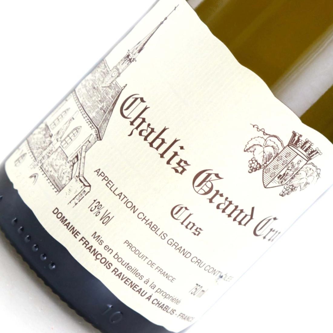 Image for Dom. Francois Raveneau Clos 2012 Chablis Grand-Cru