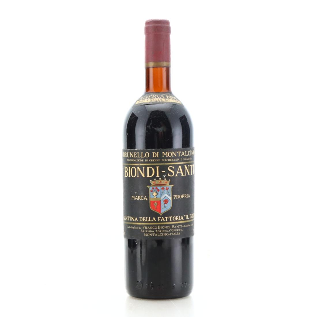 Biondi-Santi 1981 Brunello di Montalcino Riserva