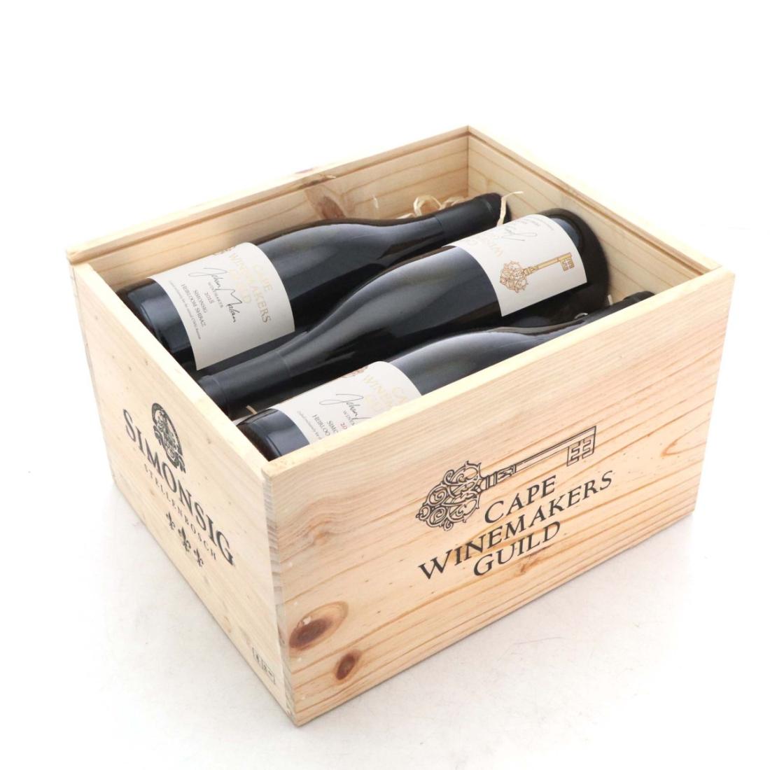 Cape Winemakers Guild Simonsig Herloom Shiraz 2018 Stellenbosch 6x75cl