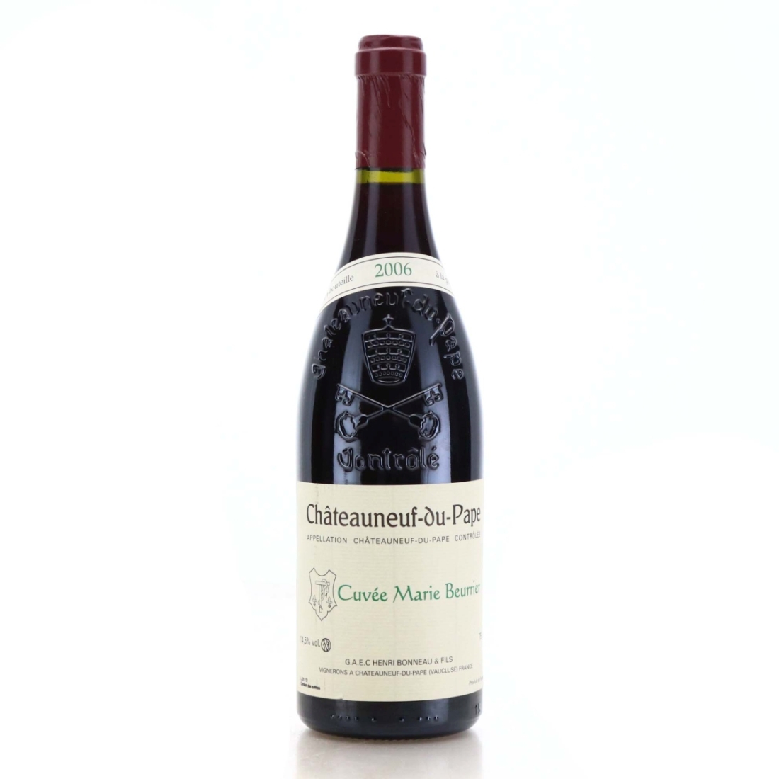 Henri Bonneau Cuvee Marie Beurrier 2006 Chateauneuf-du-Pape