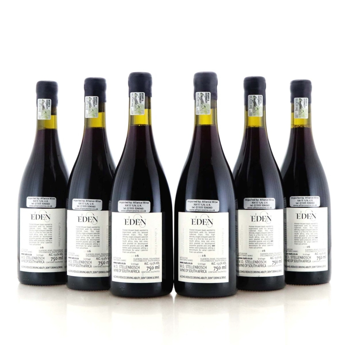 Image for Raats Eden High Density Cabernet Franc 2016 Stellenbosch