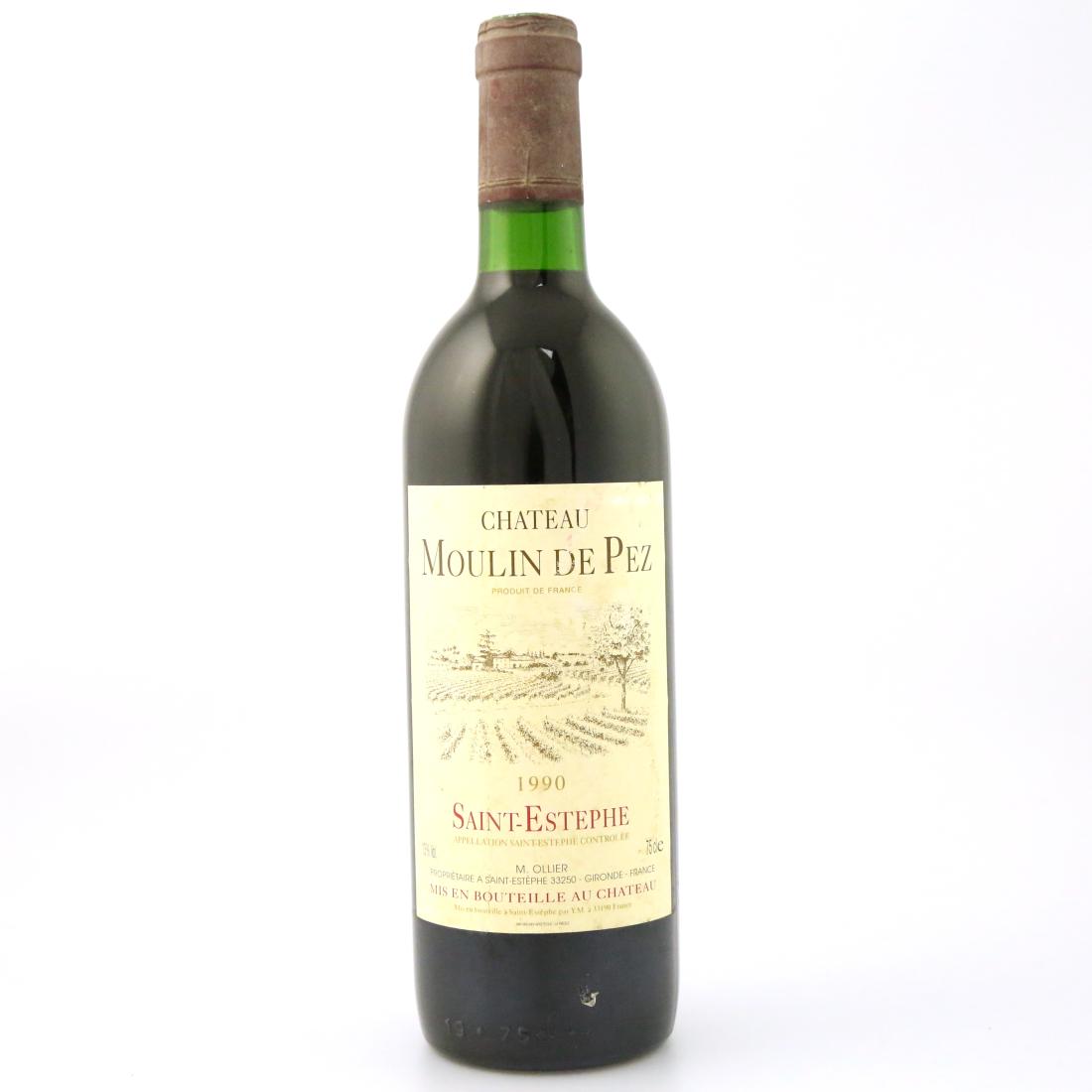 Image for Ch. Moulin De Pez 1990 Saint Estephe