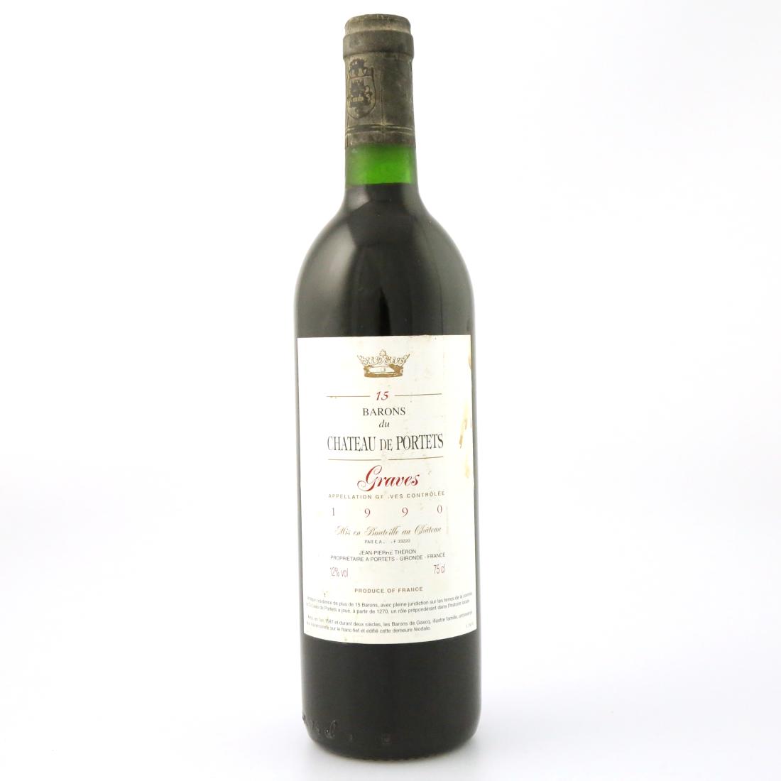 Image for Barons Du Ch. De Portets 1990 Graves