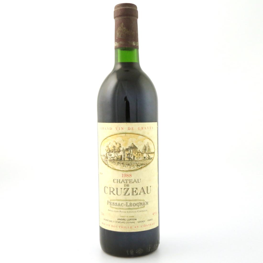 Image for Ch. De Cruzeau 1988 Pessac-Leognan