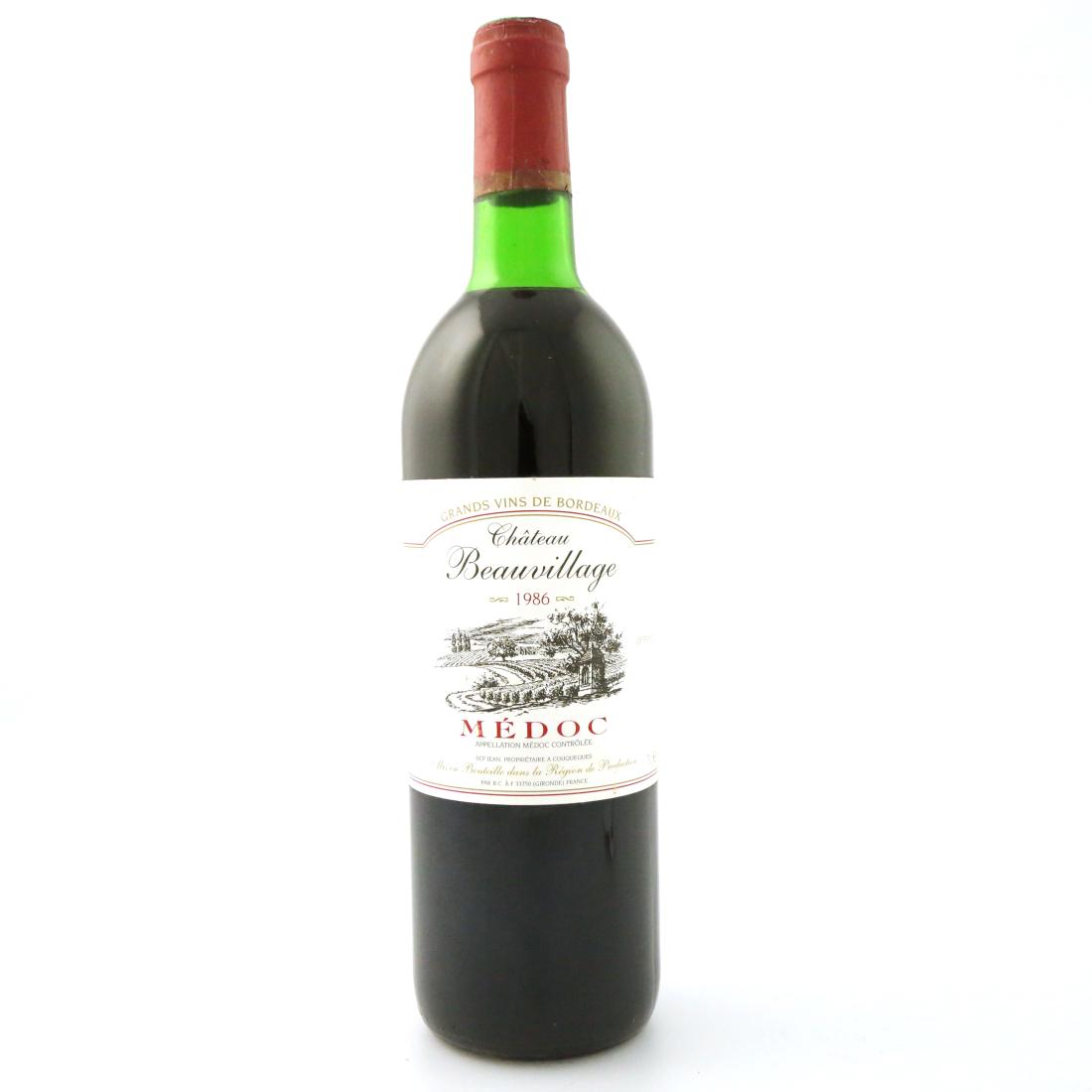 Image for Ch. Beauvillage 1986 Medoc