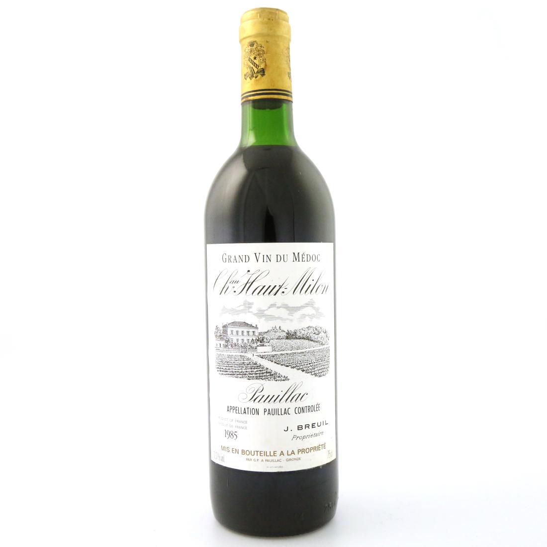 Image for Ch. Haut-Milon 1985 Pauillac