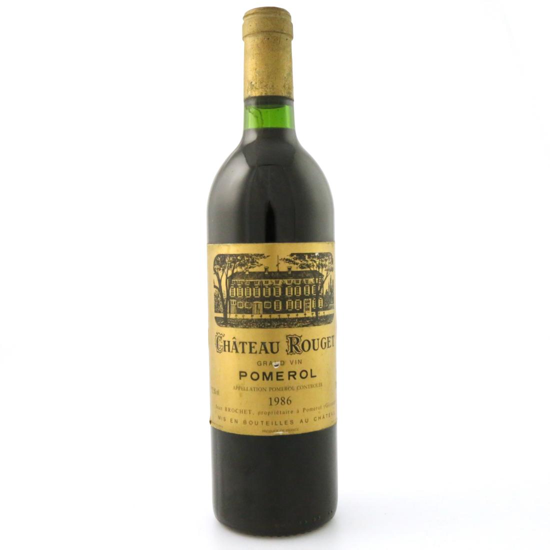 Image for Ch. Rouget 1986 Pomerol