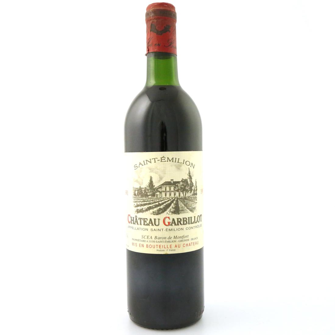 Image for Ch. Garbillot 1991 Saint-Emilion