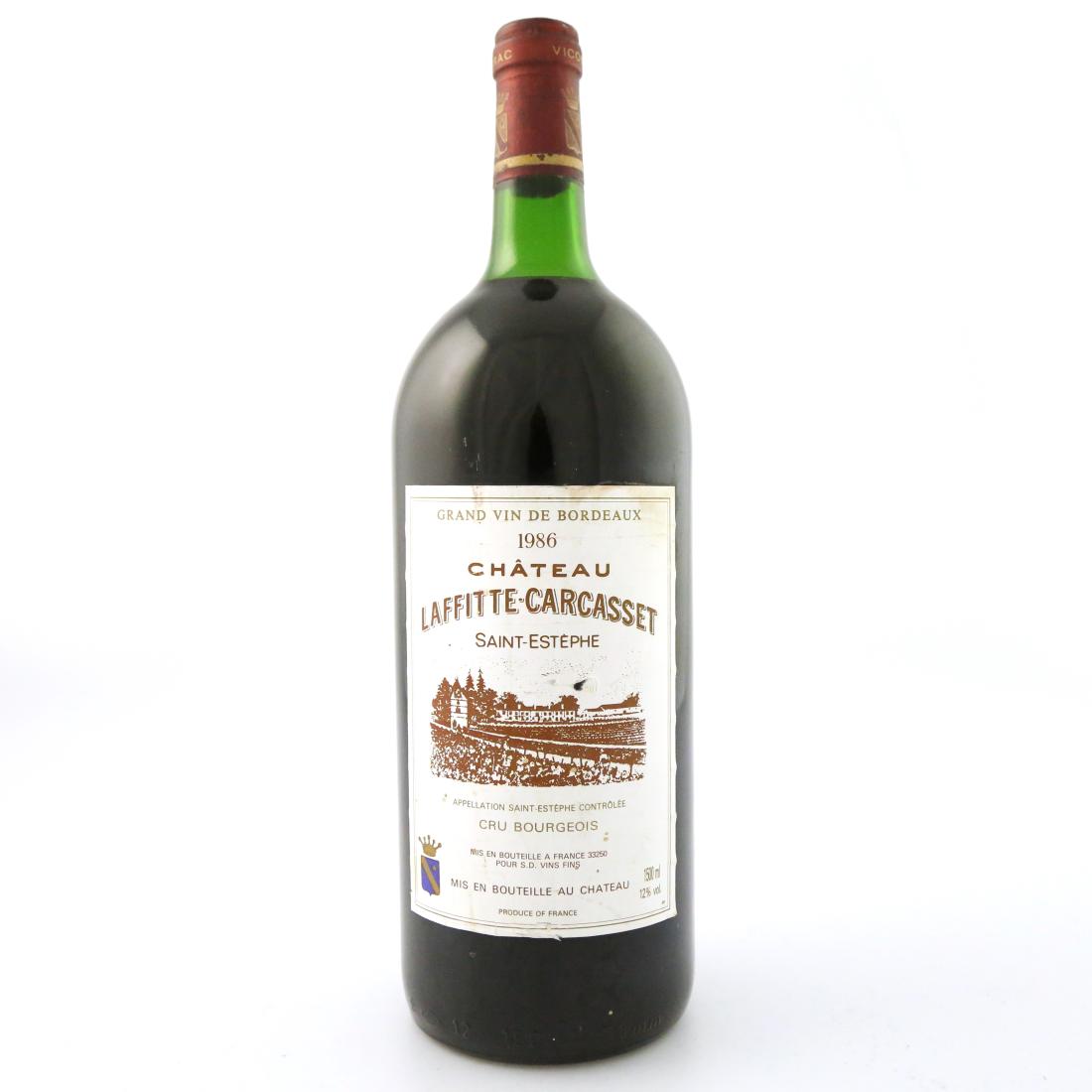 Image for Ch. Laffitte-Carcasset 1986 Saint-Estephe