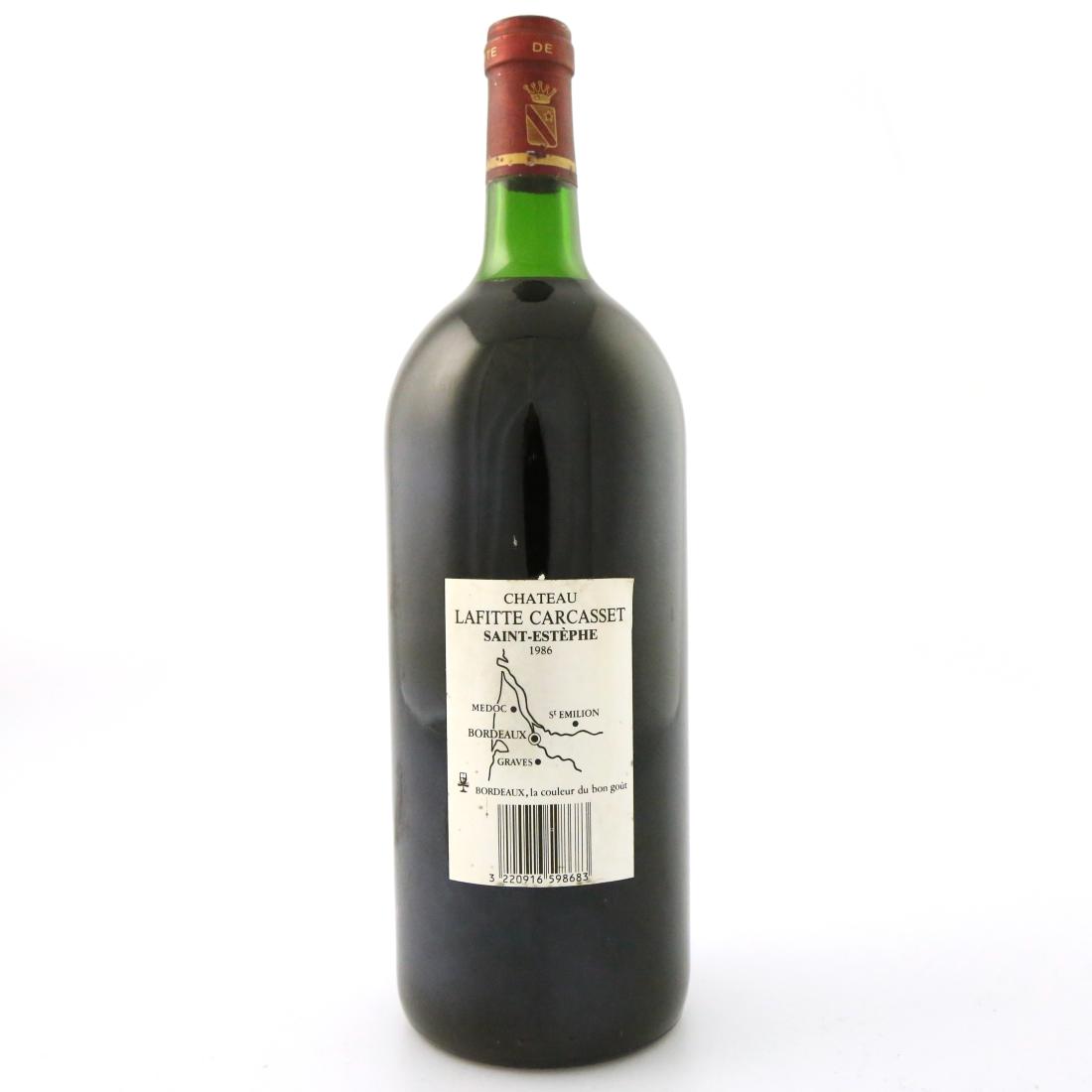 Image for Ch. Laffitte-Carcasset 1986 Saint-Estephe