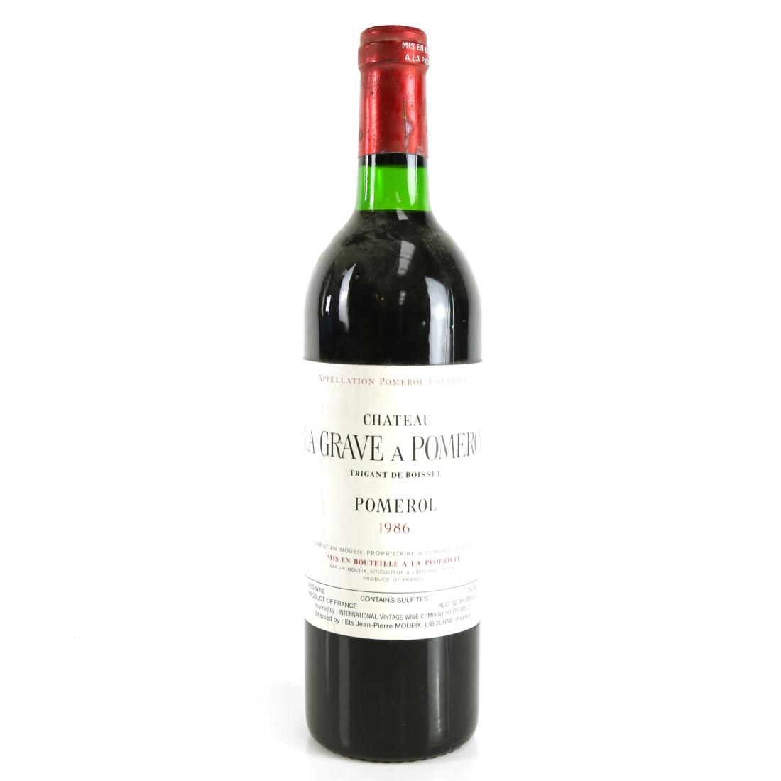 Image for Ch. La Grave À Pomerol 1986 Pomerol