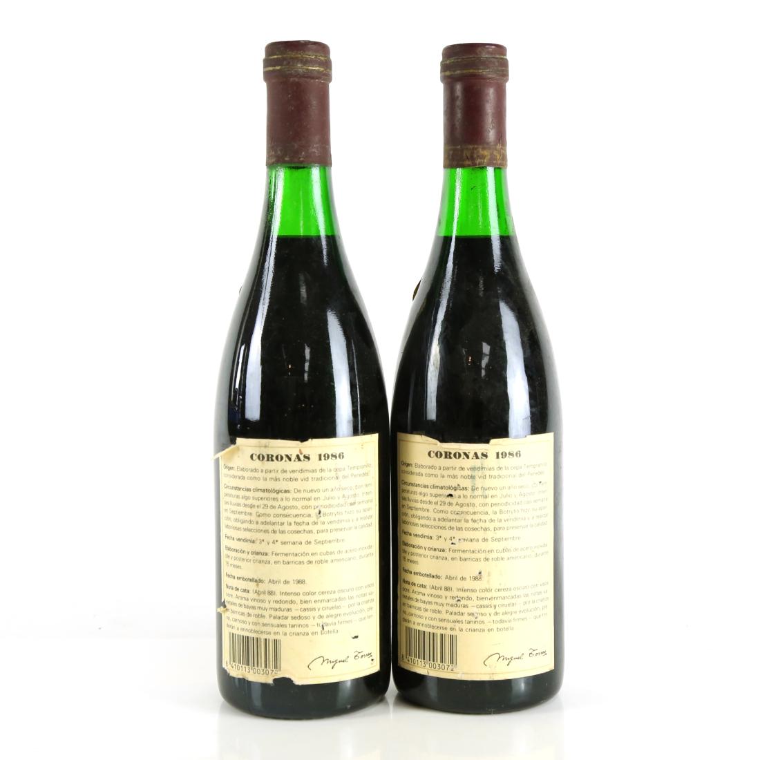 Image for Torres "Coronas" 1986 Penedes Reserva