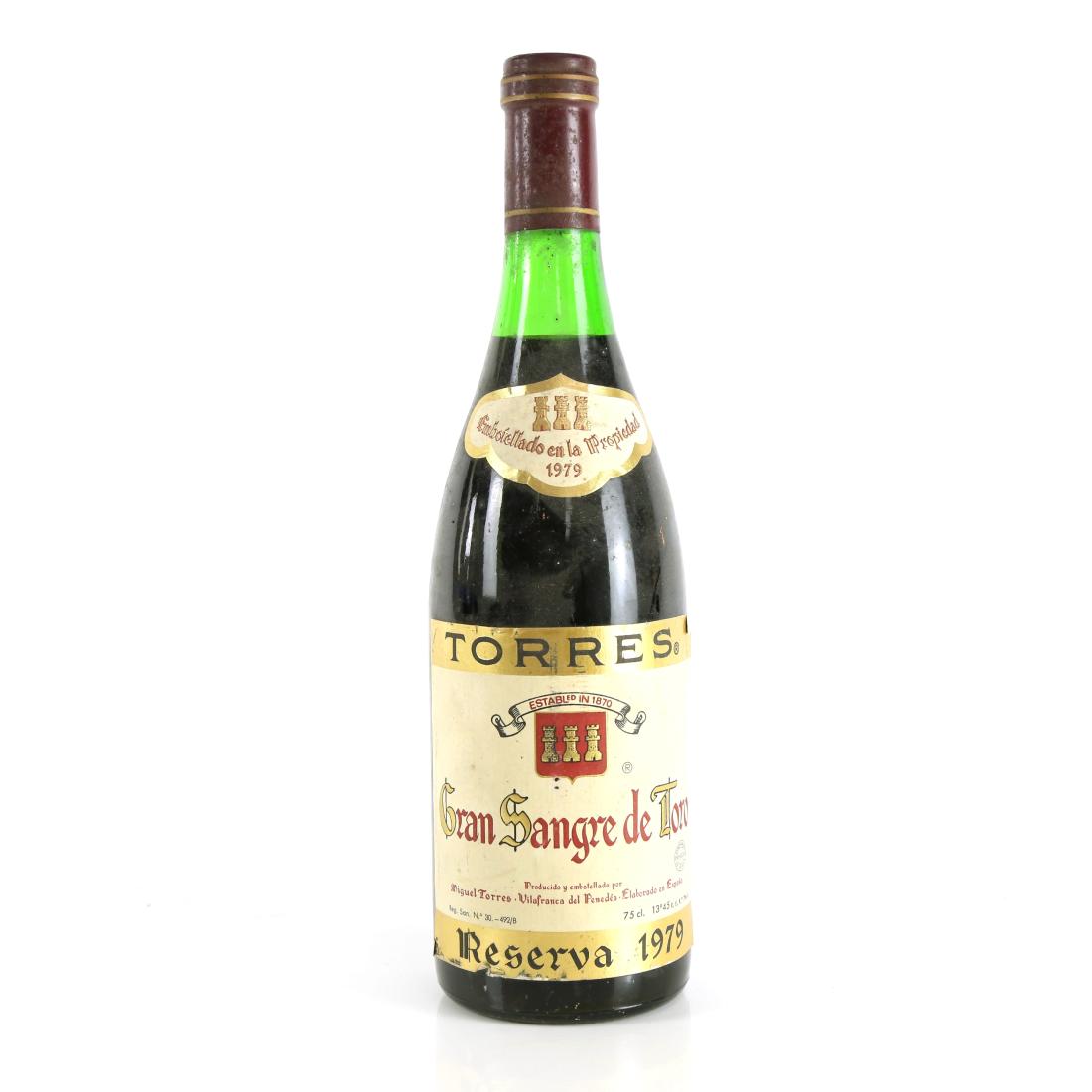 Image for Torres "Gran Sangre De Toro" 1979 Penedes Reserva