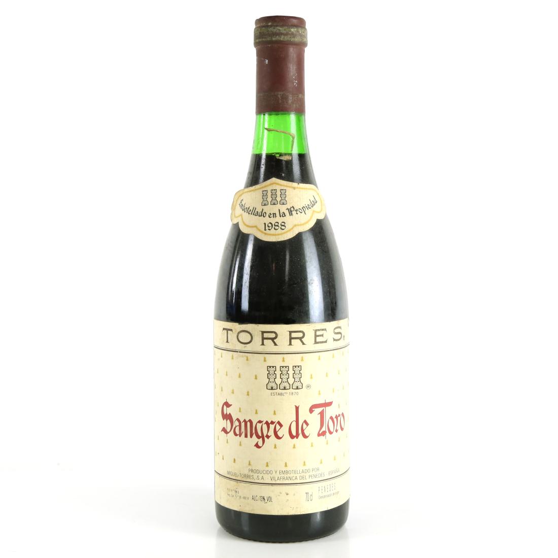 Image for Torres "Sangre De Toro" 1988 Penedes Reserva