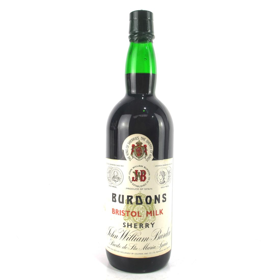 Image for Burdons Bristol Milk Sherry
