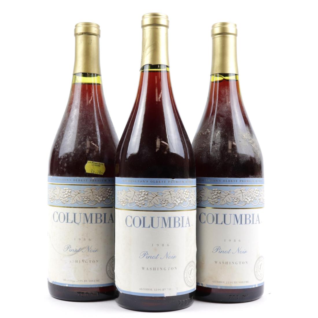 Image for Columbia Pinot Noir 1986 Columbia Valley