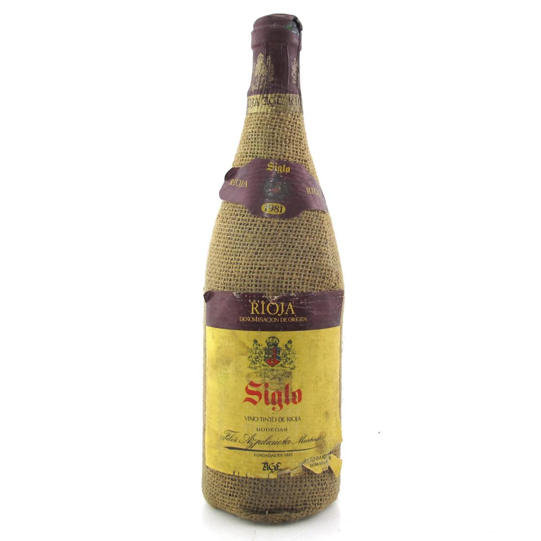 AGE Siglo 1981 Rioja Crianza
