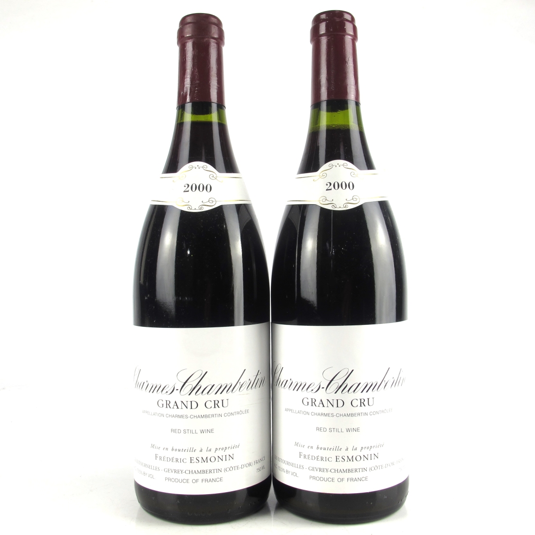 F.Esmonin 2000 Charmes-Chambertin Grand-Cru 2x75cl
