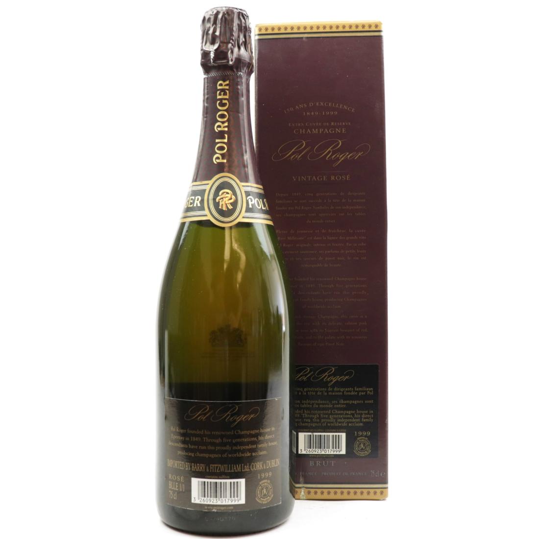 Image for Pol Roger Brut Rosé 1999 Vintage Champagne