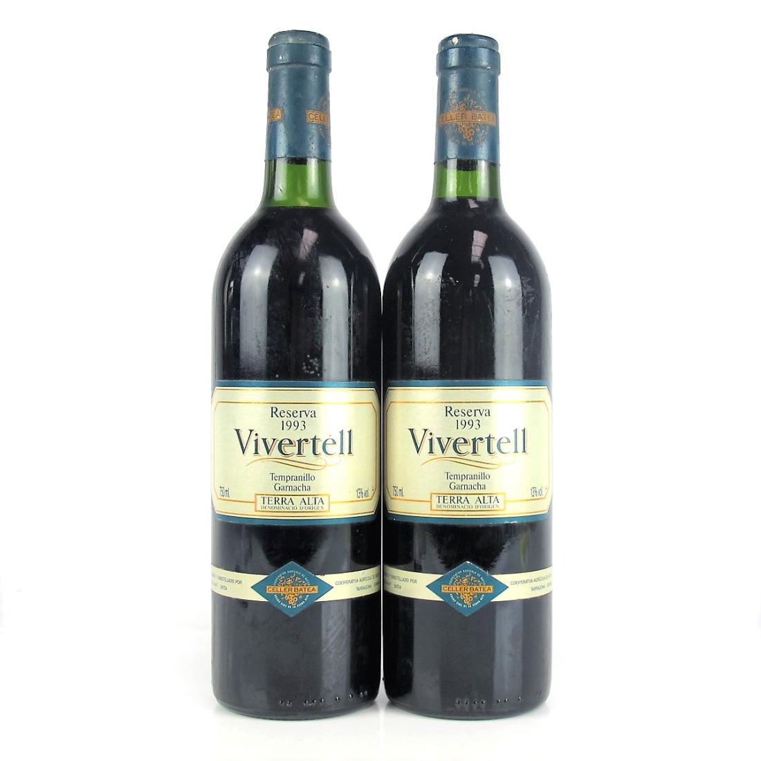 Image for Vivertell Tempranillo Garnacha 1993 Terra Alta Reserva