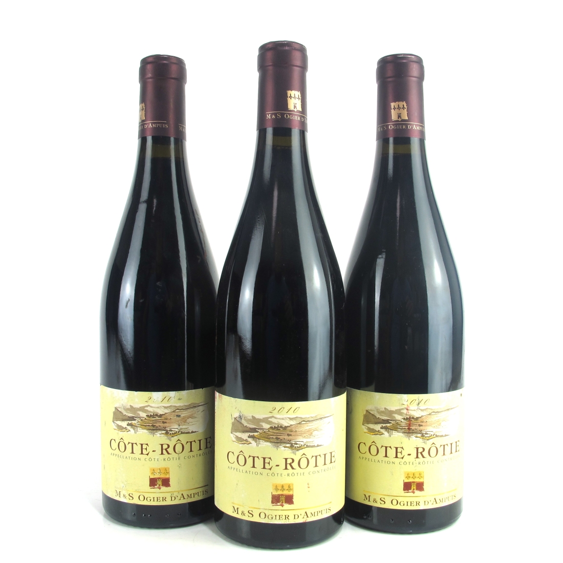 M&S Ogier D'Ampuis 2010 Côte Rôtie 3x75cl