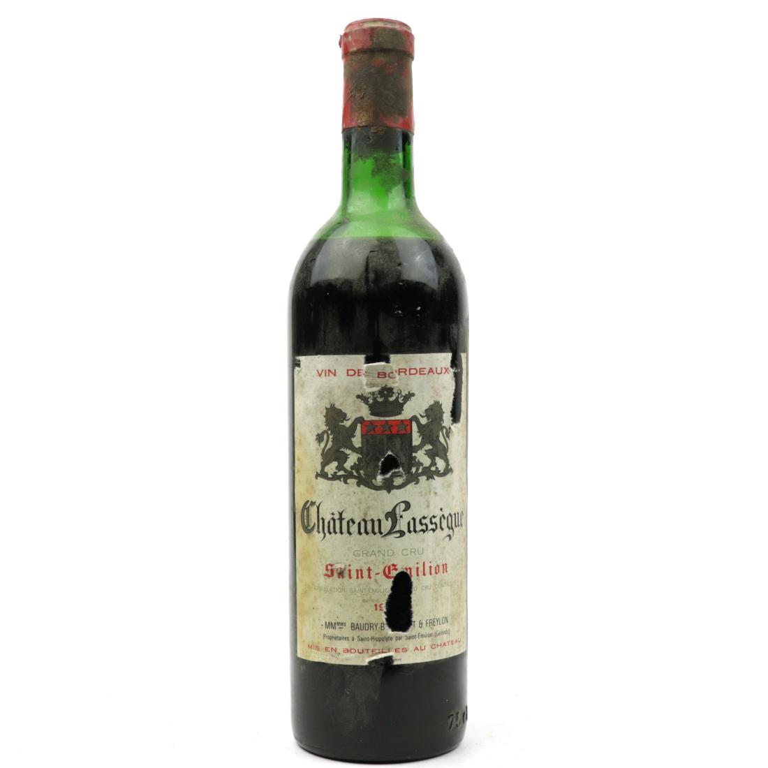 Image for Ch. Lassegue 19xx St-Emilion
