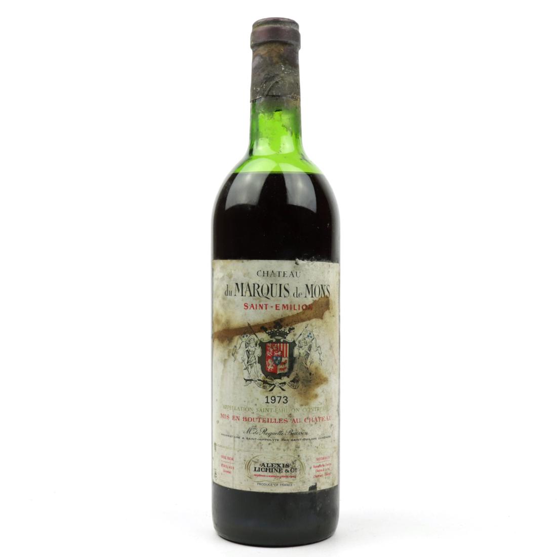 Image for Ch. Du Marquis De Mons 1973 St-Emilion