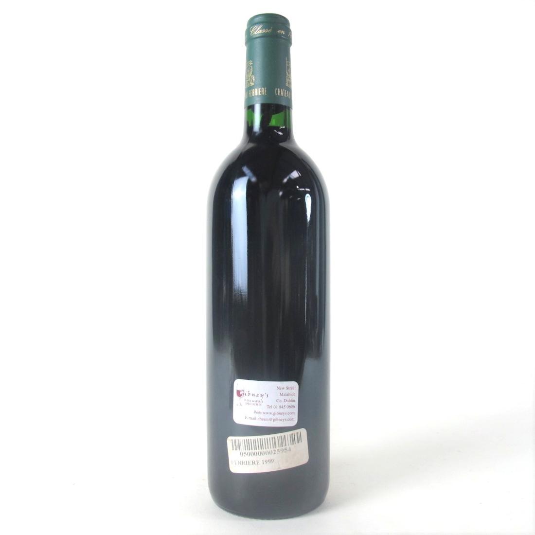 Image for Ch. Ferriere 1999 Margaux 3eme-Cru