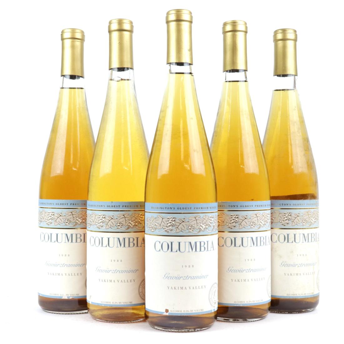 Image for Columbia Gewurztraminer 1988 Yakima Valley
