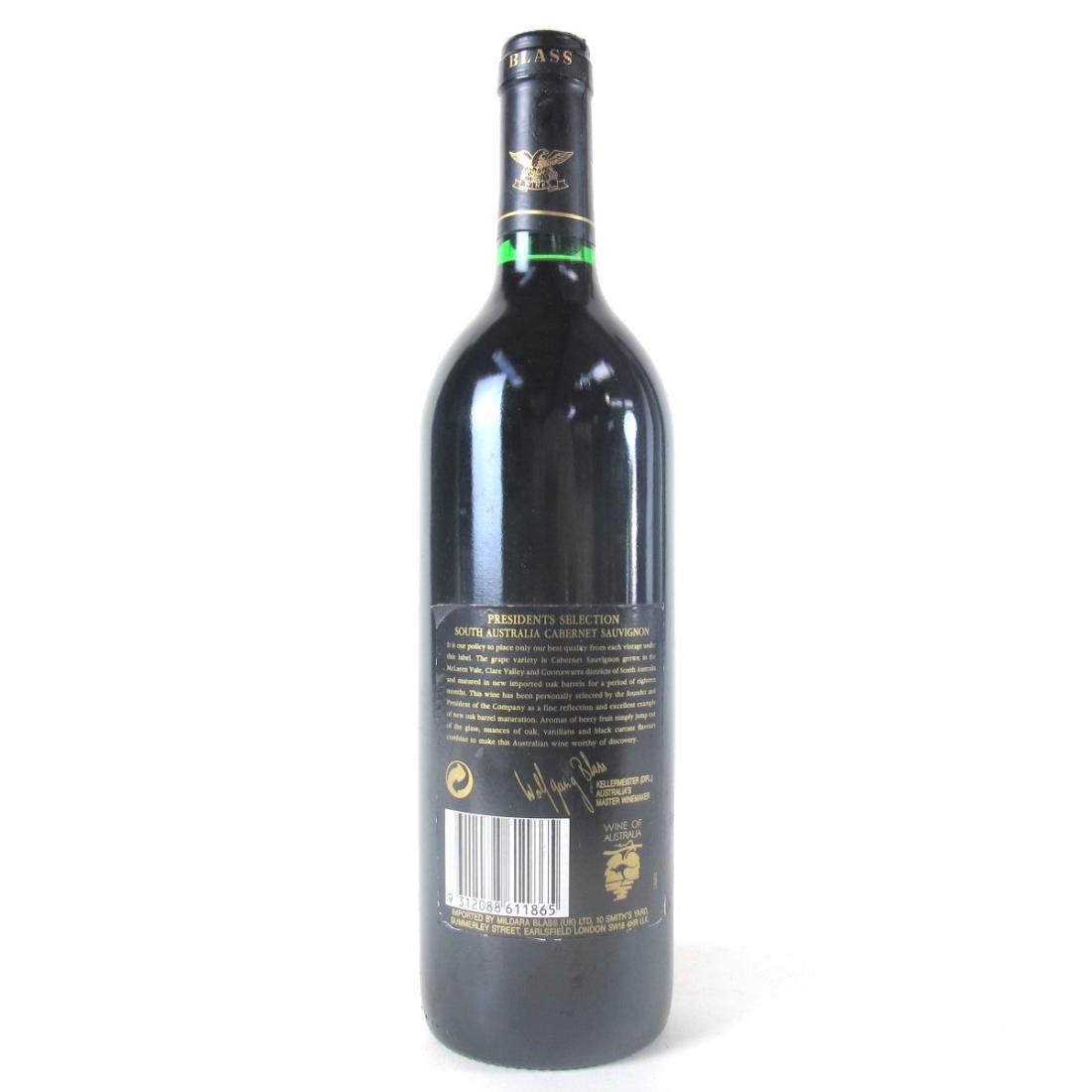 Image for Wolf Blass "Presidents Selection" Cabernet Sauvignon 1992 South Australia