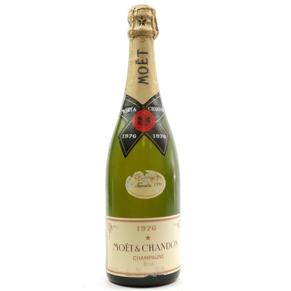 ☆限定品☆1976年 Moet et Chandon ビンテージ シャンパン Moet & Chandon 1976 Vintage Champagne Wine | Wine Auctioneer