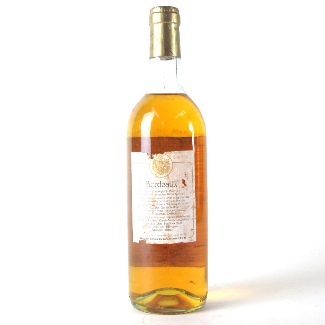 Image for J.P.Bartier 1980 Sauternes