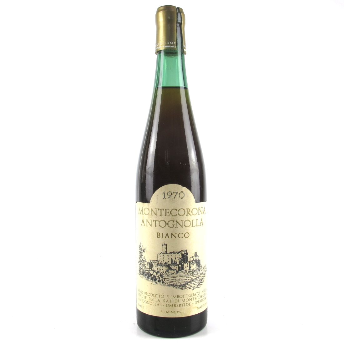 Montecorona Antognolla Bianco 1970 Perugia