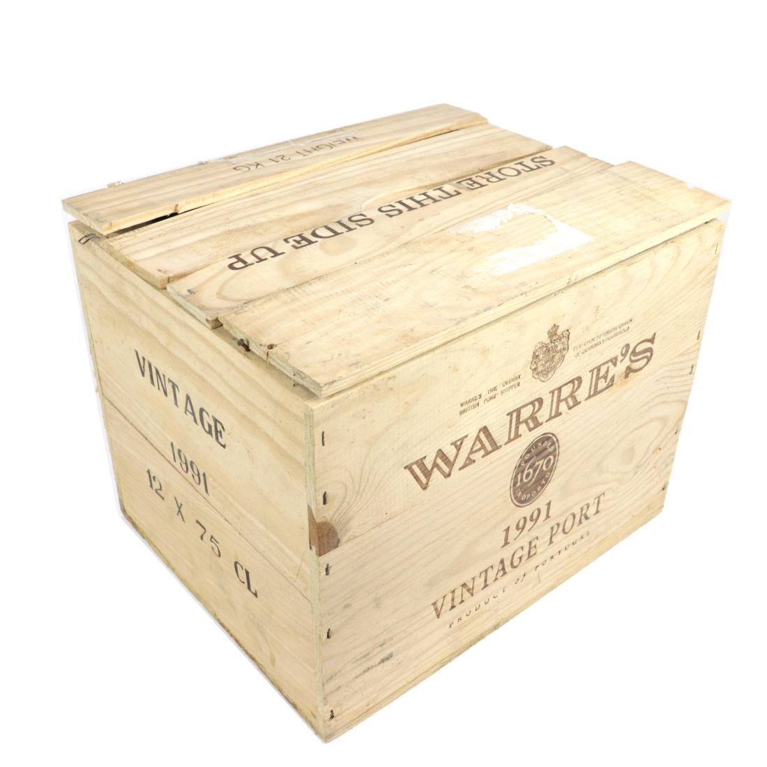 Image for Warre's 1991 Vintage Port 11x75cl / OWC