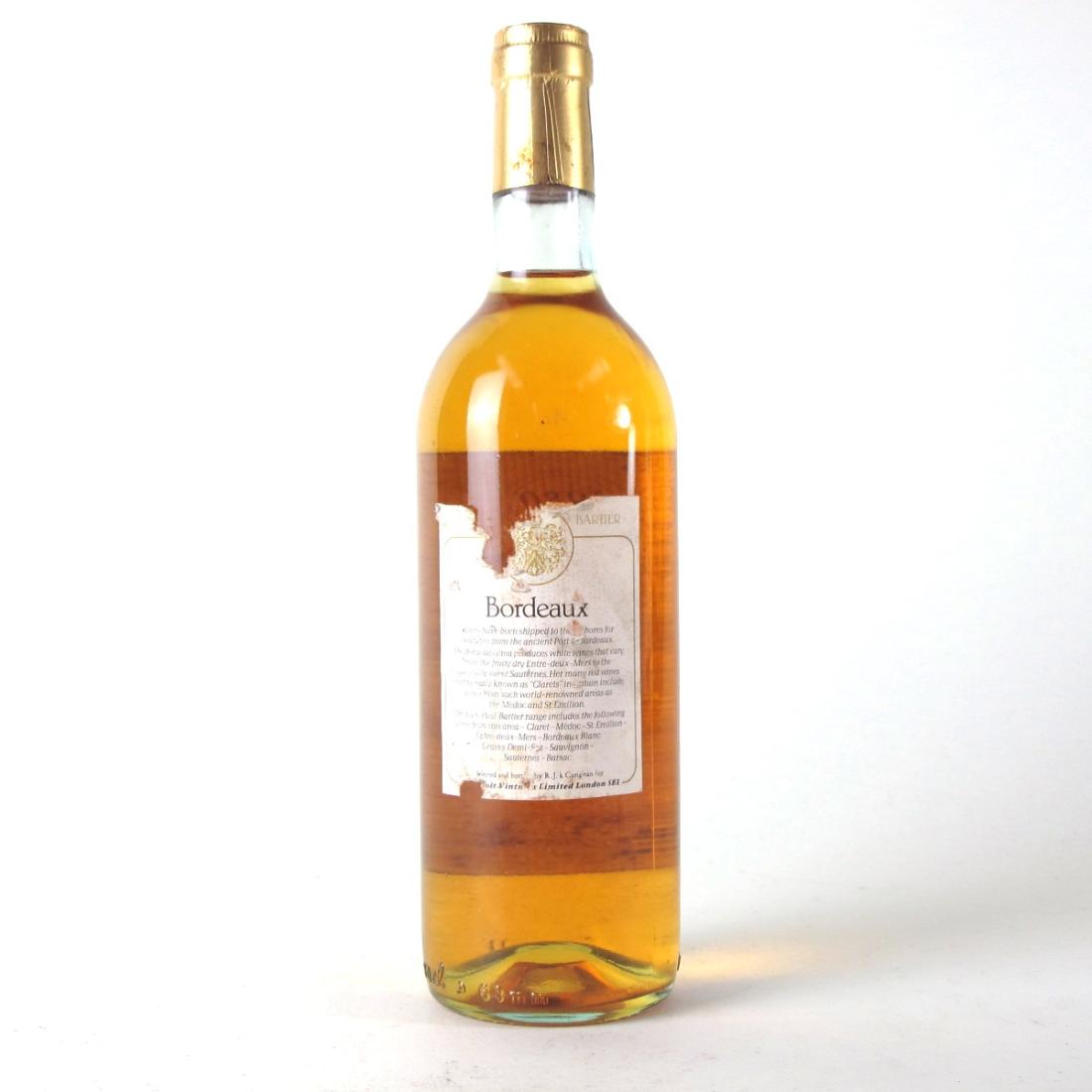 Image for J.P.Bartier 1980 Barsac