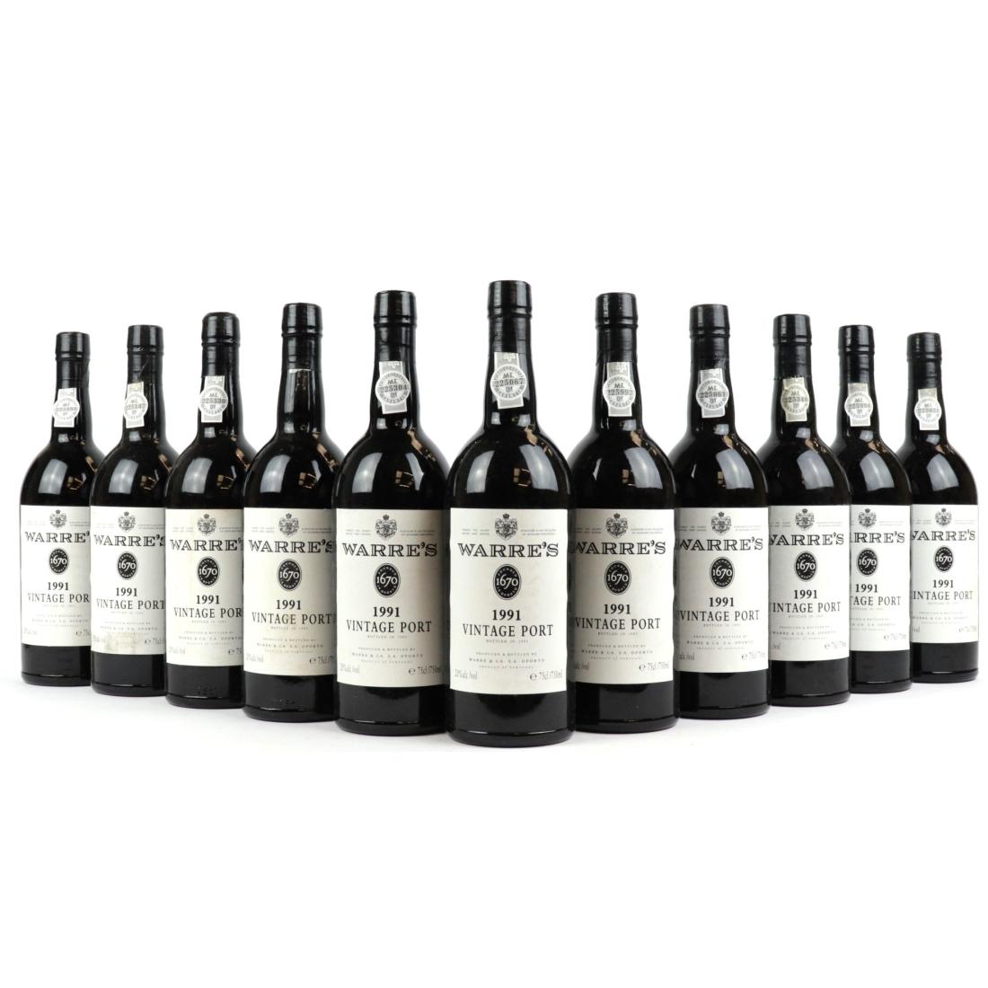 Image for Warre's 1991 Vintage Port 11x75cl / OWC