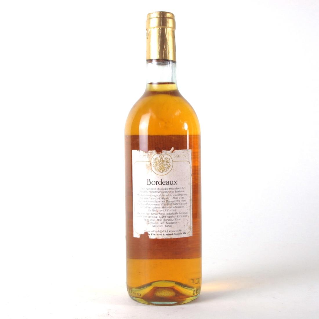 Image for J.P.Bartier 1980 Barsac