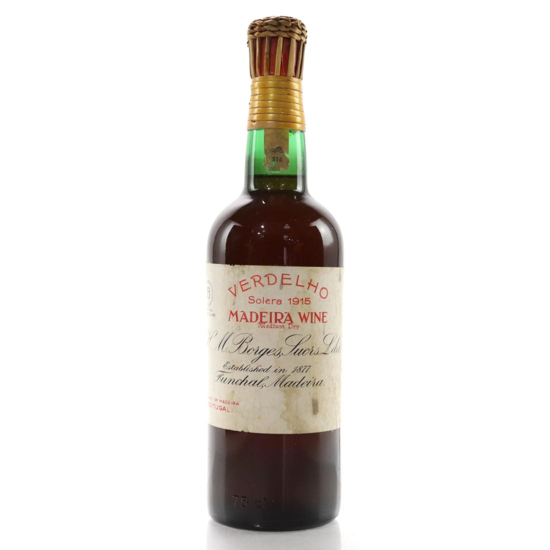 Image for Borges Solera 1915 Verdelho Madeira