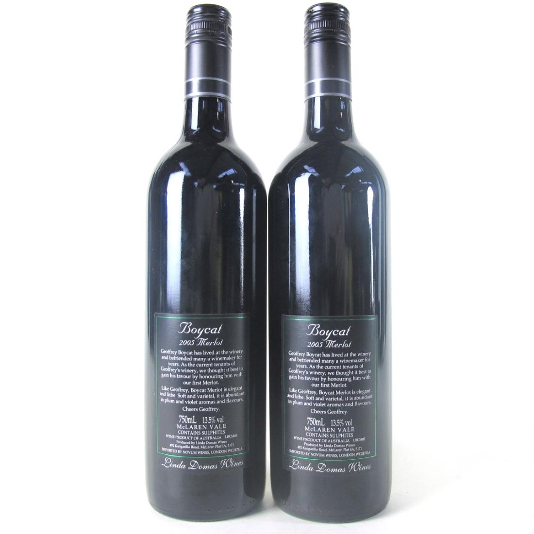 Image for Linda Domas "Boycat" Merlot 2005 McLaren Vale