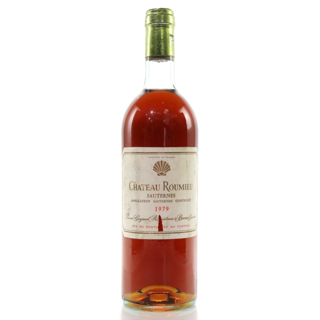 Image for Ch. Roumieu 1979 Sauternes