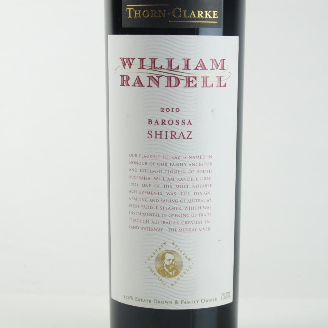 Image for William Randell Shiraz 2010 Barossa