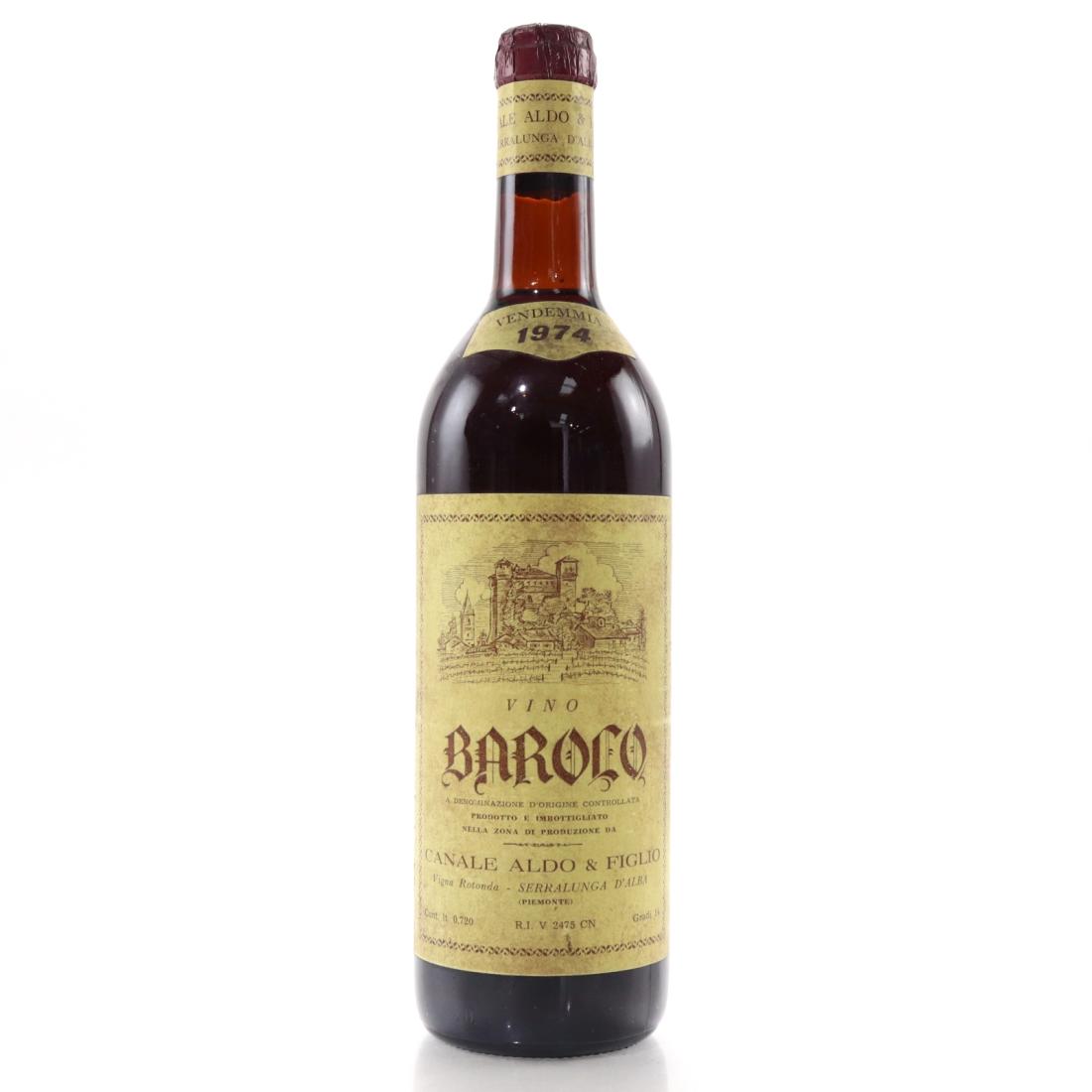 Image for Canale Aldo 1974 Barolo