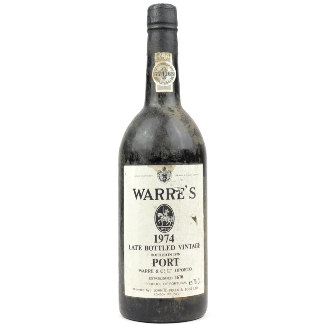 Image for Warre's 1974 LBV Port